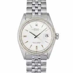 ROLEX 1601 DATEJUST SILVER #KN465