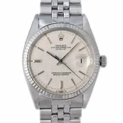 ROLEX 1601 DATEJUST SILVER #KN432