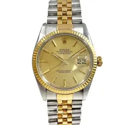 ROLEX 16013 DATEJUST CHAMPAGNE GOLD #KN386