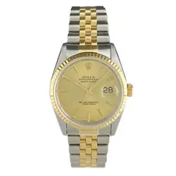 Rolex Datejust 16233 YG Automatic Men's #BS127
