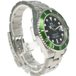 Rolex 16610LV Submariner Date Green #KN136