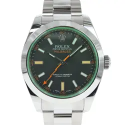 ROLEX 116400GV MILGAUSS BLACK #KN198