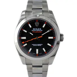 ROLEX 116400 MILGAUSS BLACK #KN231