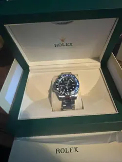 ROLEX STEEL GMT-MASTER II STAINLESS STEEL (BATMAN)
