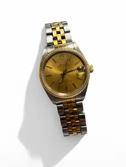 TUDOR PRINCESS OYSTERDATE BY ROLEX REF. 72033 32MM STEEL AND GOLD PLATING