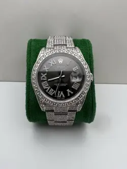 CUSTOM DIAMOND ROLEX DATEJUST 116234