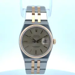 ROLEX OYSTERQUARTZ DATEJUST TWO-TONE 18KYG/SS CHAMPAGNE DIAL 17013