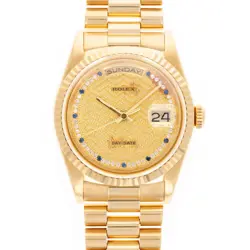 ROLEX DAY-DATE REF. 18238 WITH GOLD MISSONI DIAL