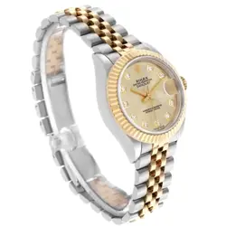 Rolex Datejust 28 Steel Yellow Gold Diamond Ladies Watch 279173 Box Card
