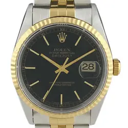 ROLEX DATEJUST 16233 YG AUTOMATIC MEN'S #BS078