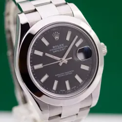 ROLEX DATEJUST II REF 116300 STAINLESS STEEL AUTOMATIC DATE MEN'S WATCH