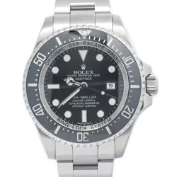 ROLEX SEA-DWELLER DEEPSEA 116660 SS AUTOMATIC BLACK DIAL MEN'S WATCH 44MM