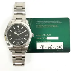 2020 ROLEX EXPLORER
