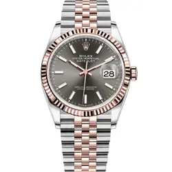 ROLEX DATEJUST 36 126231 WRISTWATCH - SLATE, JUBILEE BRACELET - PRE-OWNED