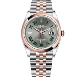 ROLEX DATEJUST 36 126201 SLATE ROMAN, JUBILEE