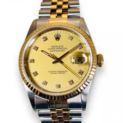 ROLEX DATEJUST 16233 DIAMOND DIAL