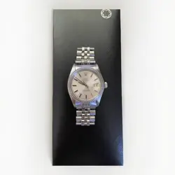 ROLEX DATEJUST REF 1603 STAINLESS STEEL SILVER DIAL 36MM WATCH VINTAGE