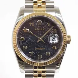 ROLEX DATEJUST 116233 D-NUMBER ENGRAVED COMPUTER DIAL  342220