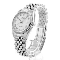 ROLEX DATEJUST 16234 WHITE ROMAN Y 159418
