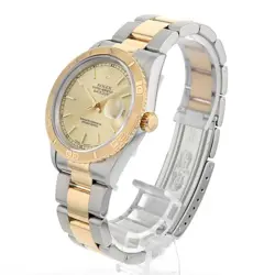 ROLEX DATEJUST THUNDERBIRD 16263 CHAMPAGNE BAR 3 ROW OYSTER  A 159801