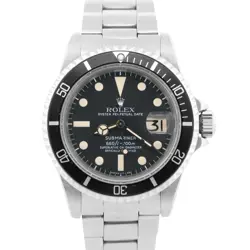 VINTAGE 1979 ROLEX SUBMARINER DATE PATINA 1680 40MM STAINLESS STEEL OYSTER WATCH