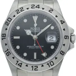 ROLEX EXPLORER 2 16570(P) STAINLESS STEEL MENSWATCH BLACK USED
