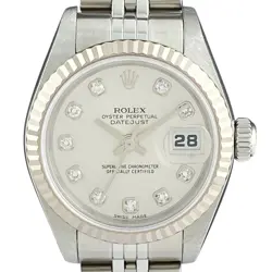 ROLEX DATEJUST 79174G WG DIAMOND AUTOMATIC LADIES #BS132