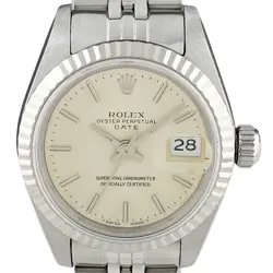 ROLEX DATEJUST 69174 WG AUTOMATIC LADIES #BS168