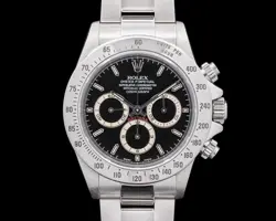 ROLEX 16520 ZENITH DAYTONA SS BLACK DIAL