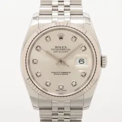 ROLEX DATEJUST 116234G SS×WG SS AT SILVER-FACE