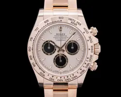ROLEX DAYTONA 126505 18K EVEROSE GOLD PINK DIAL