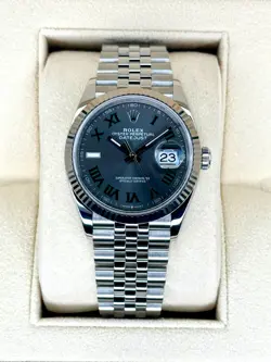 NEW 2025 ROLEX DATEJUST 36MM 126234 JUBILEE WIMBLEDON DIAL