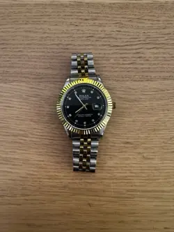 NEW 2025 ROLEX DATEJUST 41MM 126333 TWO-TONE JUBILEE BLACK DIAMOND DIAL