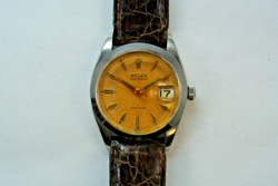 VINTAGE ROLEX OYSTERDATE PRECISION 6494 ROULETTE DATE WHEEL