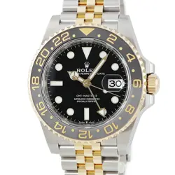ROLEX GMT MASTER 2 K18YG×SS 126713GRNR TO205817