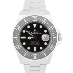 MINT NEW PAPERS ROLEX SEA-DWELLER 50TH-ANNIVERSARY BLACK RED 43MM MK2 126600 BOX