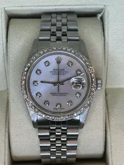 ROLEX DATEJUST 16030 SILVER JUBILEE BRACELET