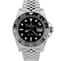 NEW APRIL 2025 PAPERS ROLEX GMT-MASTER II BRUCE WAYNE JUBILEE 126710 GRNR BOX