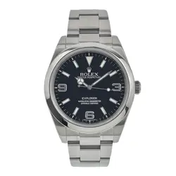 ROLEX EXPLORER MK1 STAINLESS STEEL BLACK DIAL 39MM AUTOMATIC MEN’S WATCH 214270