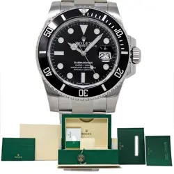 ROLEX 116610LN 40MM SUBMARINER STAINLESS STEEL CERAMIC 116610 BLACK DIAL #2165-3