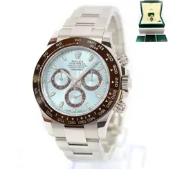 2020 ROLEX DAYTONA 116506 40MM PLATINUM ICE BLUE DIAL BOX PAPERS