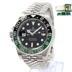 NEW 2024 ROLEX GMT-MASTER II SPRITE 126720VTNR 40MM BLACK JUBILEE BOX PAPERS
