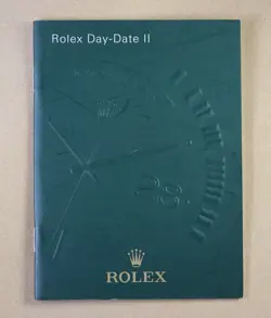 ROLEX BOOKLET DAY DATE II DUTCH - 2009