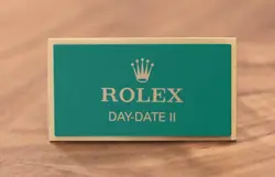 ROLEX DAYDATE II PLAQUES / DISPLAY