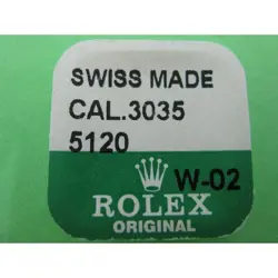 ROLEX 3055 BACK PRESS WITH SPRING GENUINE PARTS, USED