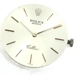 ROLEX CELLINI CAL.1601 HAND-WIND MEN’S WATCH SILVER DIAL USED