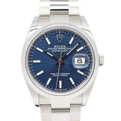 ROLEX DATEJUST 36 126200 BLUE FLUTED SS 2022 941608