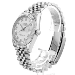 ROLEX DATEJUST 36 126234 WHITE ROMAN 5 JUBILEE 31001