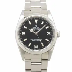 ROLEX EXPLORER I 14270 SERIAL N AUTOMATIC BLACK DIAL MENS WATCH 90278810
