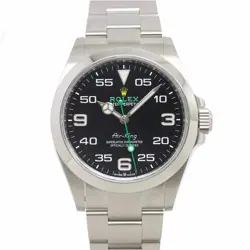 ROLEX AIR KING 126900 SERIAL RANDOM AUTOMATIC BLACK DIAL MENS WATCH 90261931